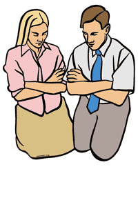 Free LDS Family Prayer Clipart