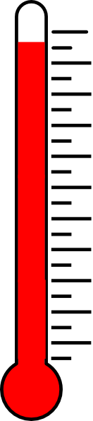 blank-fundraising-thermometer- ...