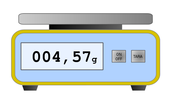 Clip Art Weight Scale Chemistry Clipart