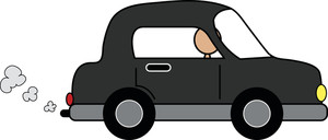 Cartoon Car Clipart Image - clip art illustration of a person ...