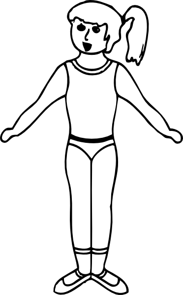 Body Outline Clipart