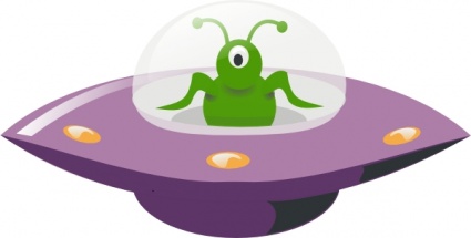Cartoon Space Ship