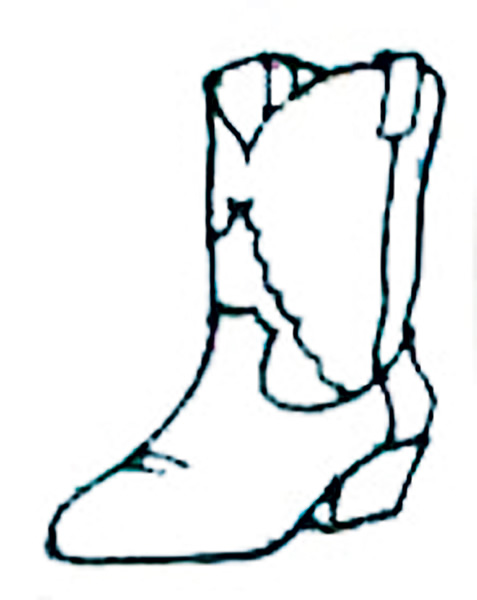 Cowboy Outline