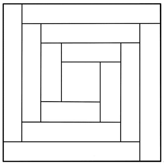 quilt block Colouring Pages