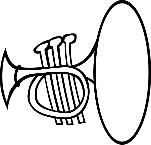 Silly trumpet Clipart, vector clip art online, royalty free design ...