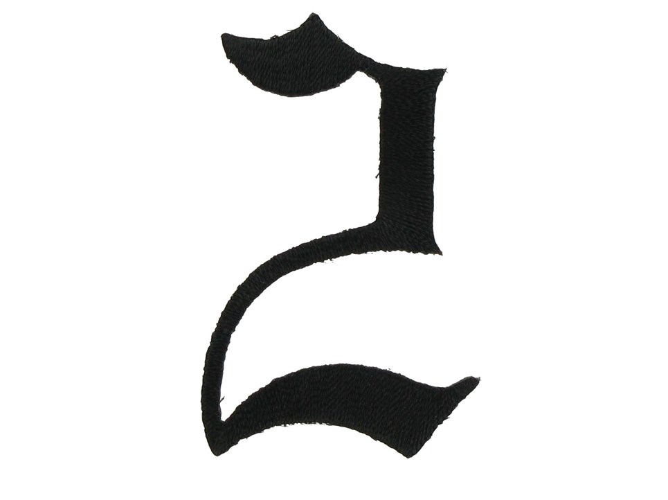 Pix For > Old English Numbers
