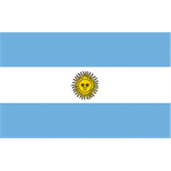 Argentina Flag (Govt) 4x6 ft.