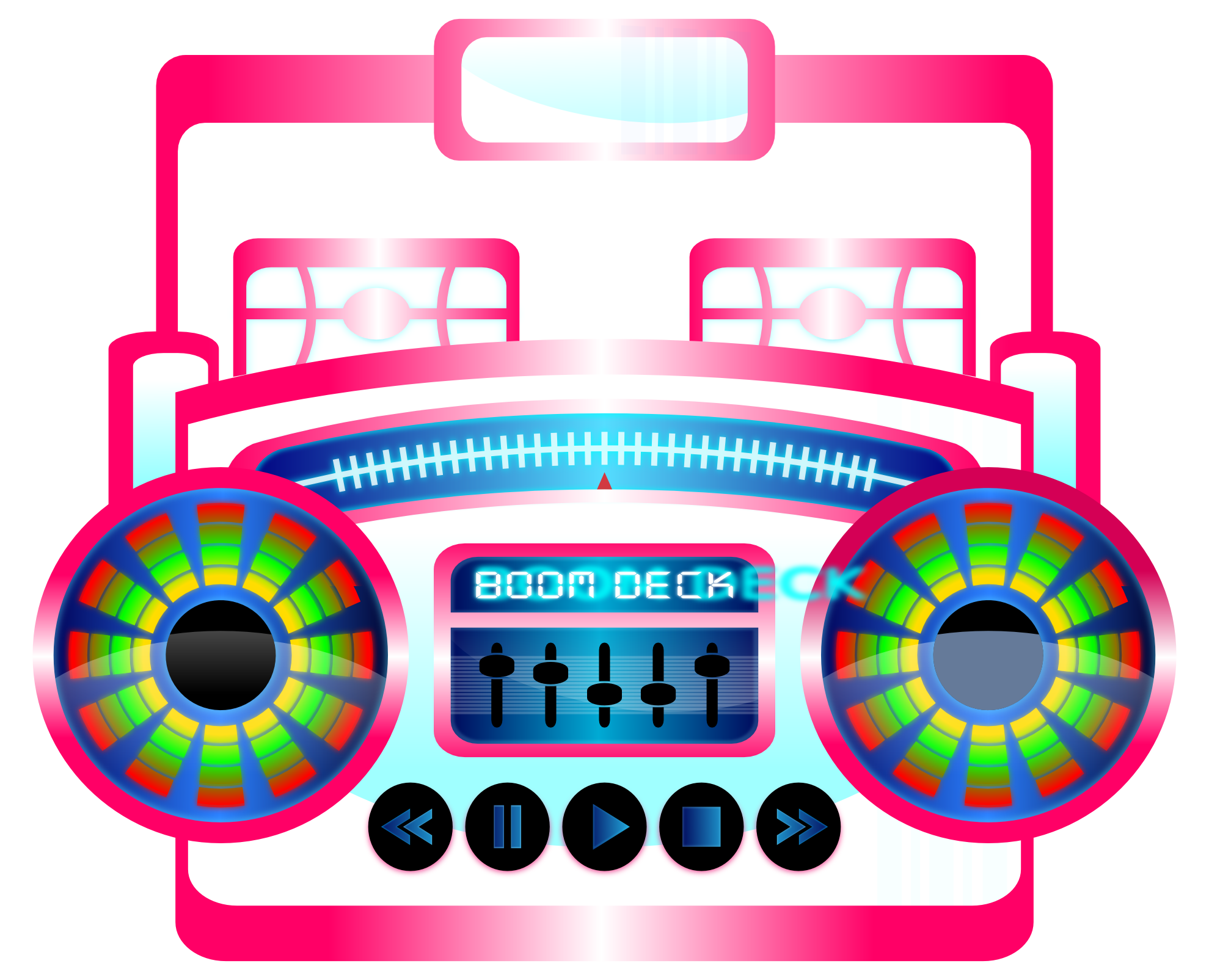 Boom box clip art