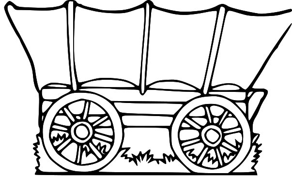 Covered Wagon Clipart