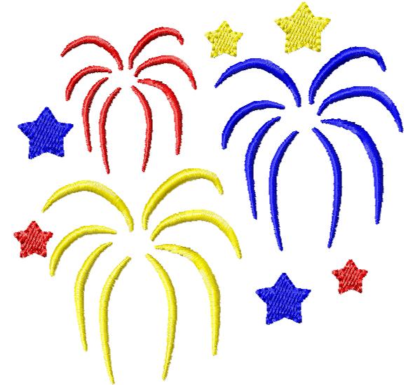Fireworks clip art free