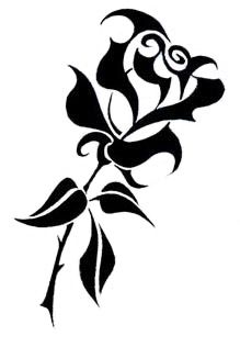 Tribal Flower Tattoos | Flower ...
