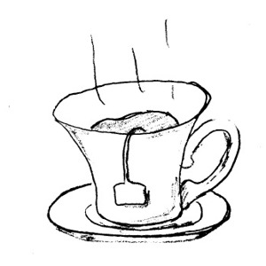 Tea Clipart Black And White - Free Clipart Images