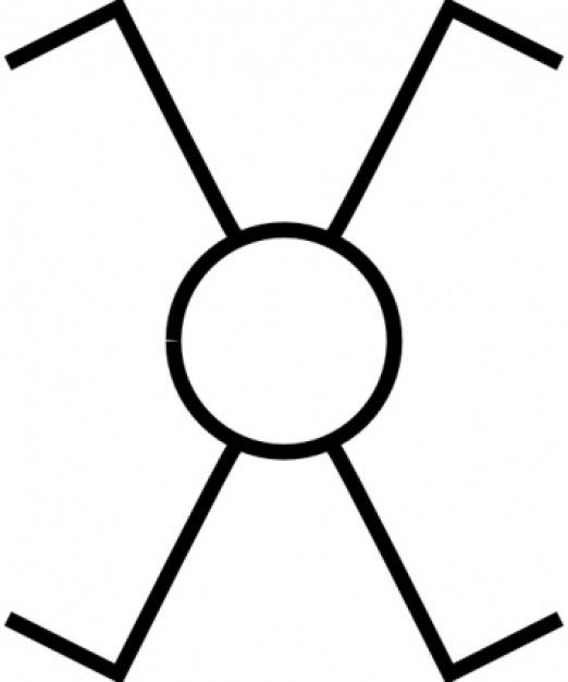 Symbol Cross Switch clip art | Download free Vector