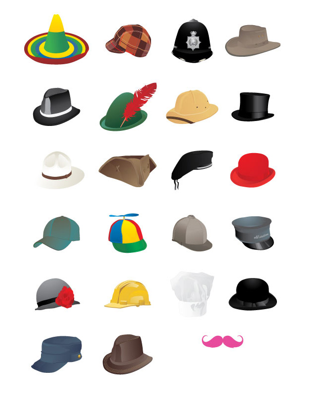 Hat – Clipart Santa S Hat 2 – Royalty Free Vector Design