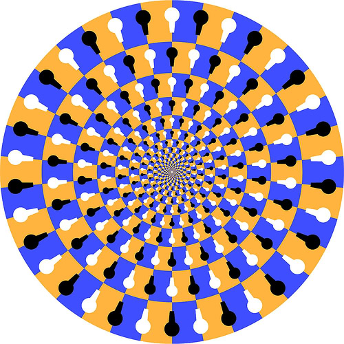 1000+ images about illusion | Circles, Illusions and ...