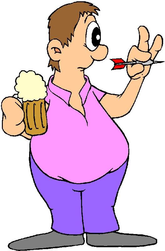 Funny Darts Clipart