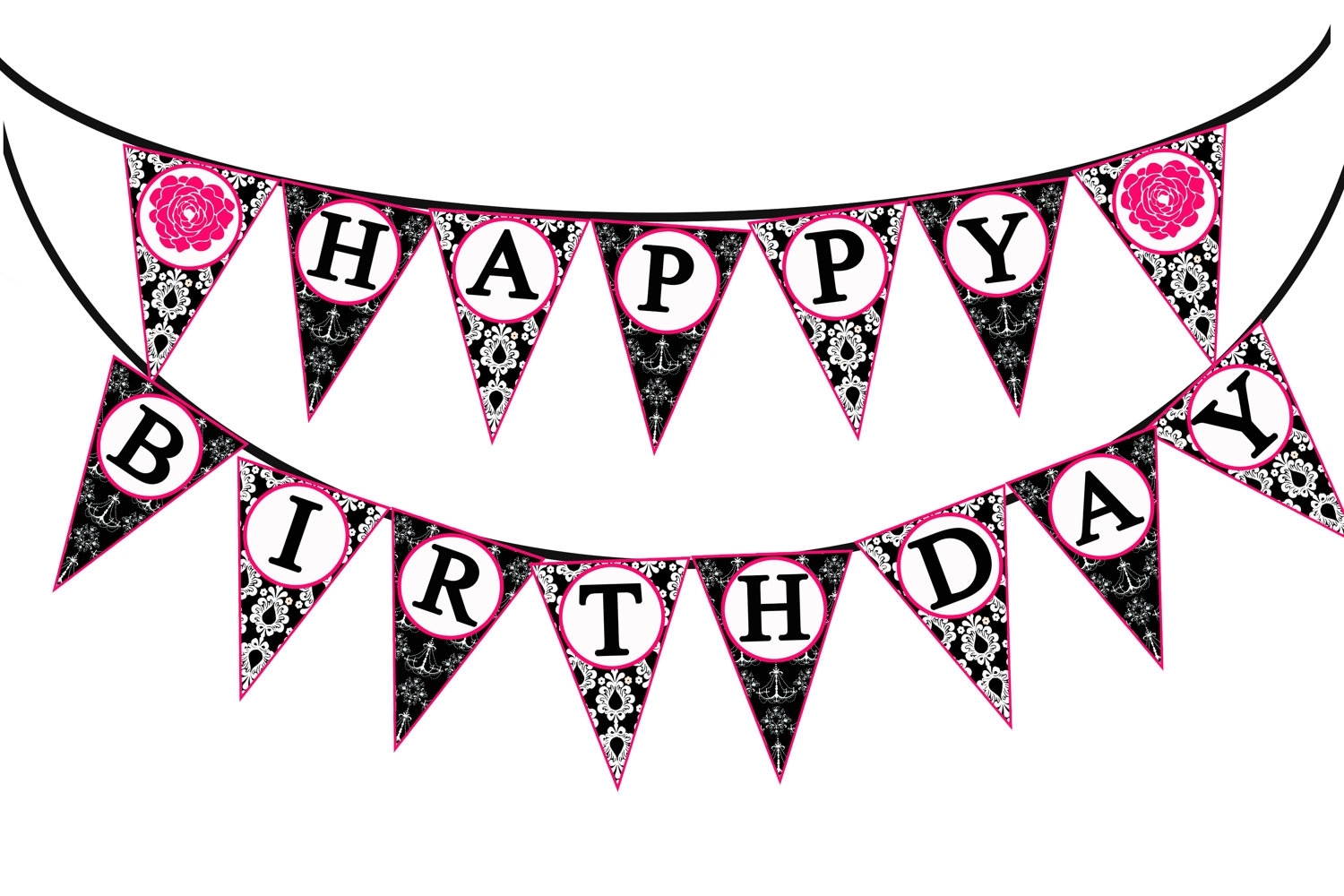 Happy Birthday Banner Clipart
