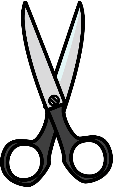 Scissor Cartoon Clipart