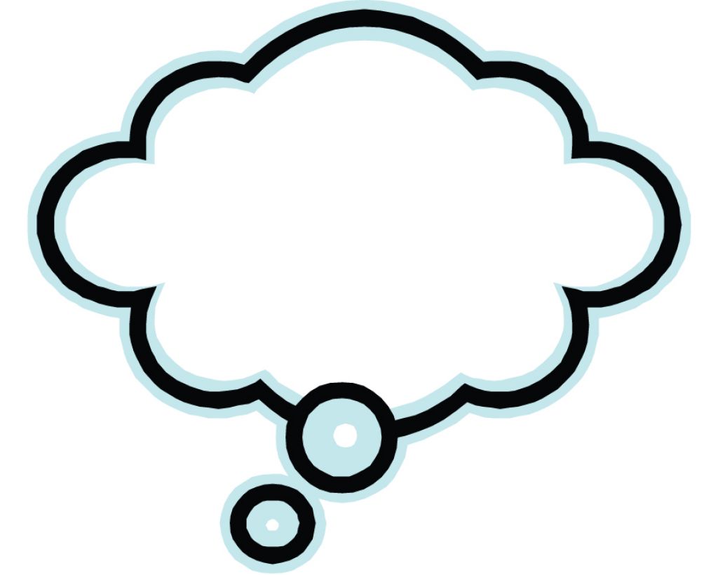 Clip Art Thought Bubble Clipartsco – Graphic Design Inspiration