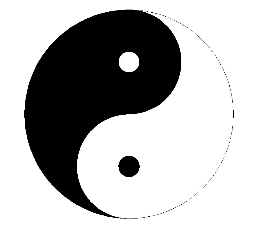 Znak Ying Yang - ClipArt Best