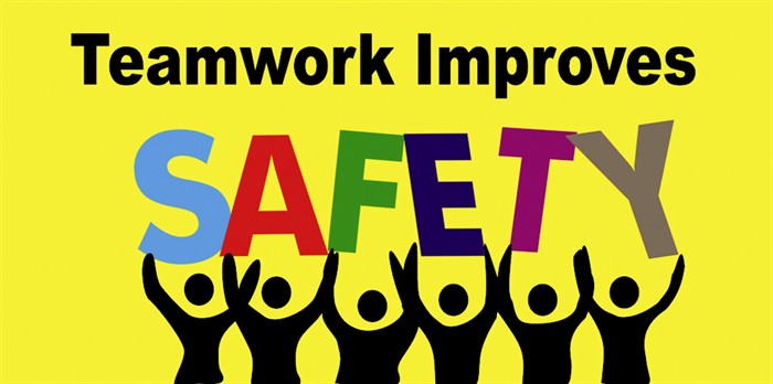 Safety slogan clipart