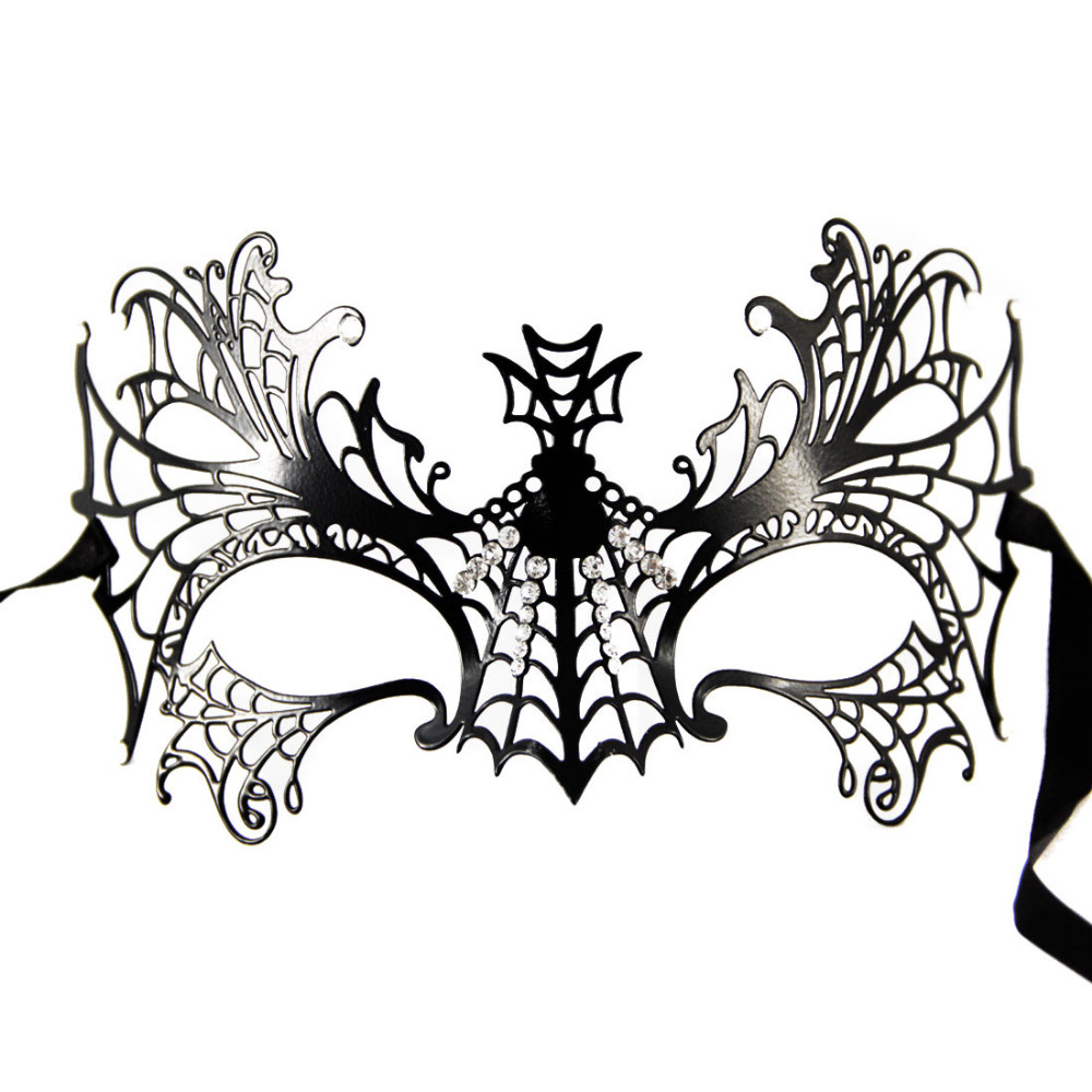 Black And White Mardi Gras Masks