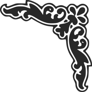 Decorative Corner Design clip art - vector clip art online ...