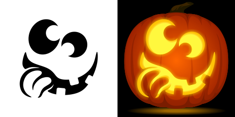 Face Pumpkin Carving Patterns