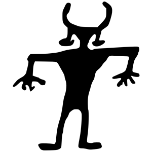 Rock art person clipart, cliparts of Rock art person free download ...