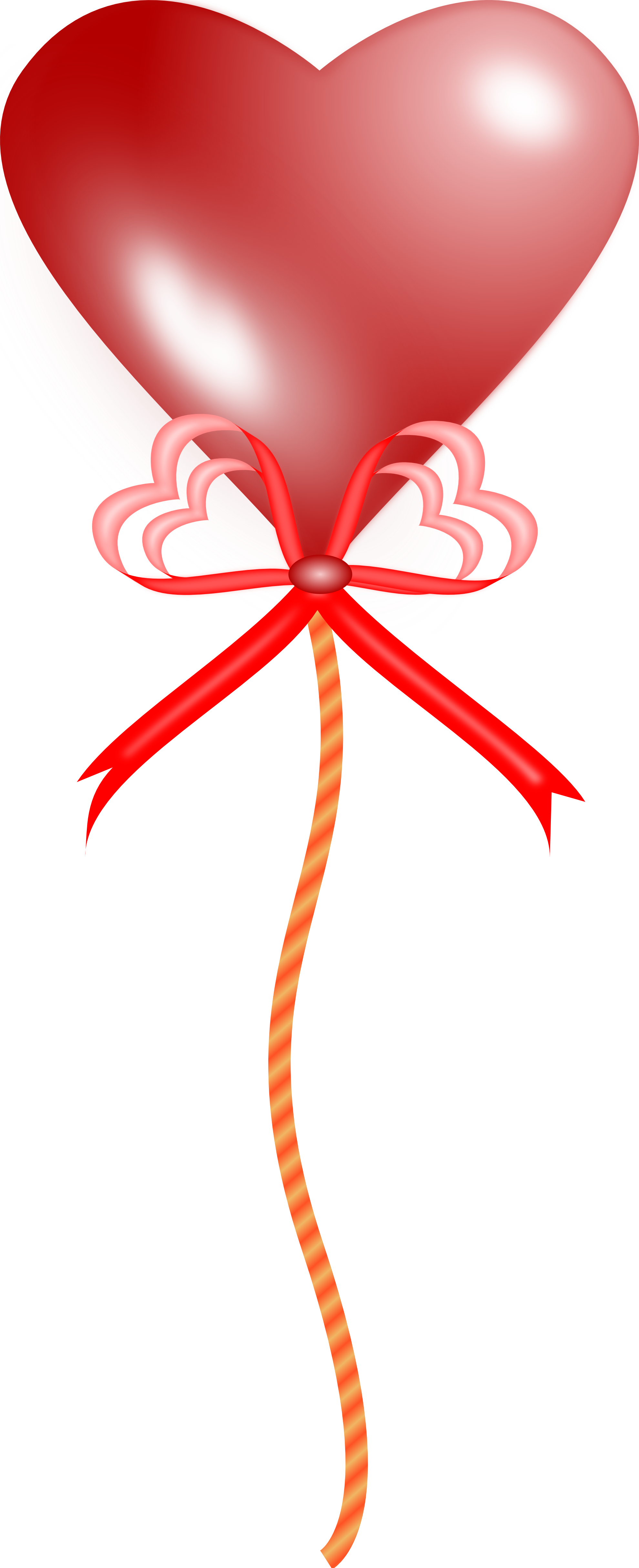 heart balloon SVG
