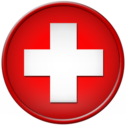 Round red cross symbol clipart image - ipharmd.net