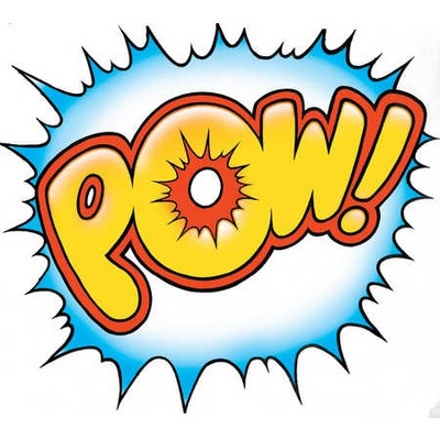 Comic strip fight sound POW | Clothia
