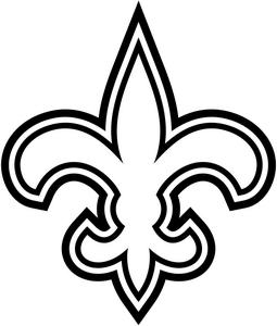 Saints Fleur De Lis Transparent Background : Fleur de lis vector ...