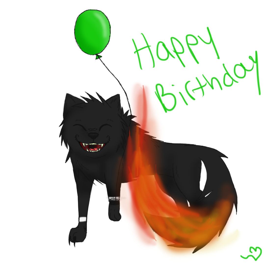 Happy Birthday Drawing — Weasyl