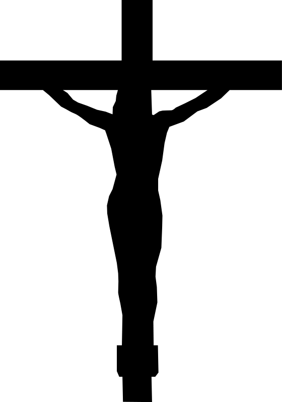 Christ on the cross Free Vector / 4Vector