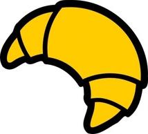 Croissant Clip Art - Tumundografico