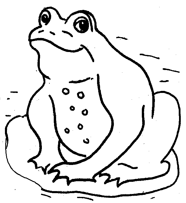 Frog black and white tree frog clip art black and white free ...