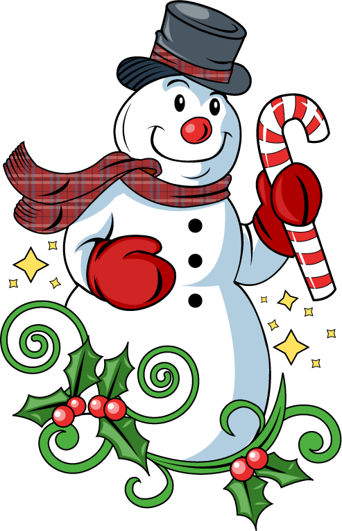 Free Clipart Snowman - Tumundografico