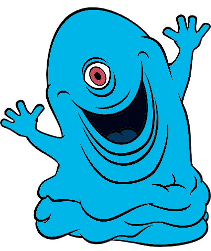 Cartoon alien clipart