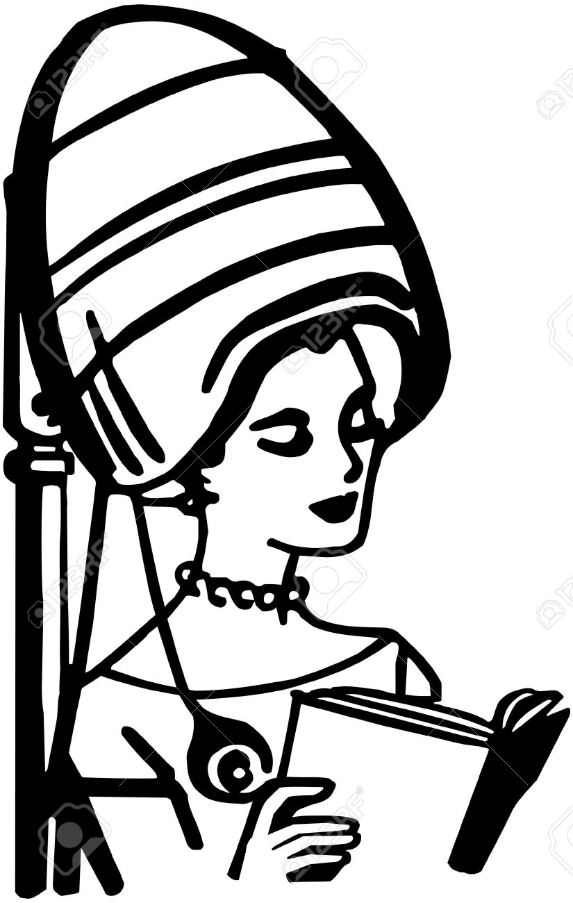 39+ Black Beauty Salon Clipart
