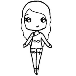 Blank Chibi Templates - ClipArt Best