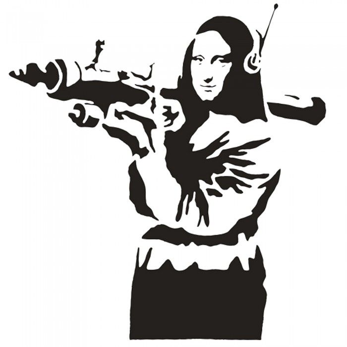 1000+ images about Art - Mona Lisa Black & White