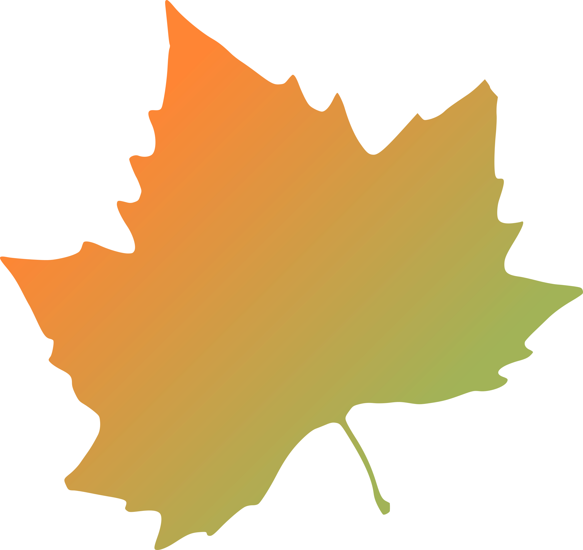 Tree leaf png clipart