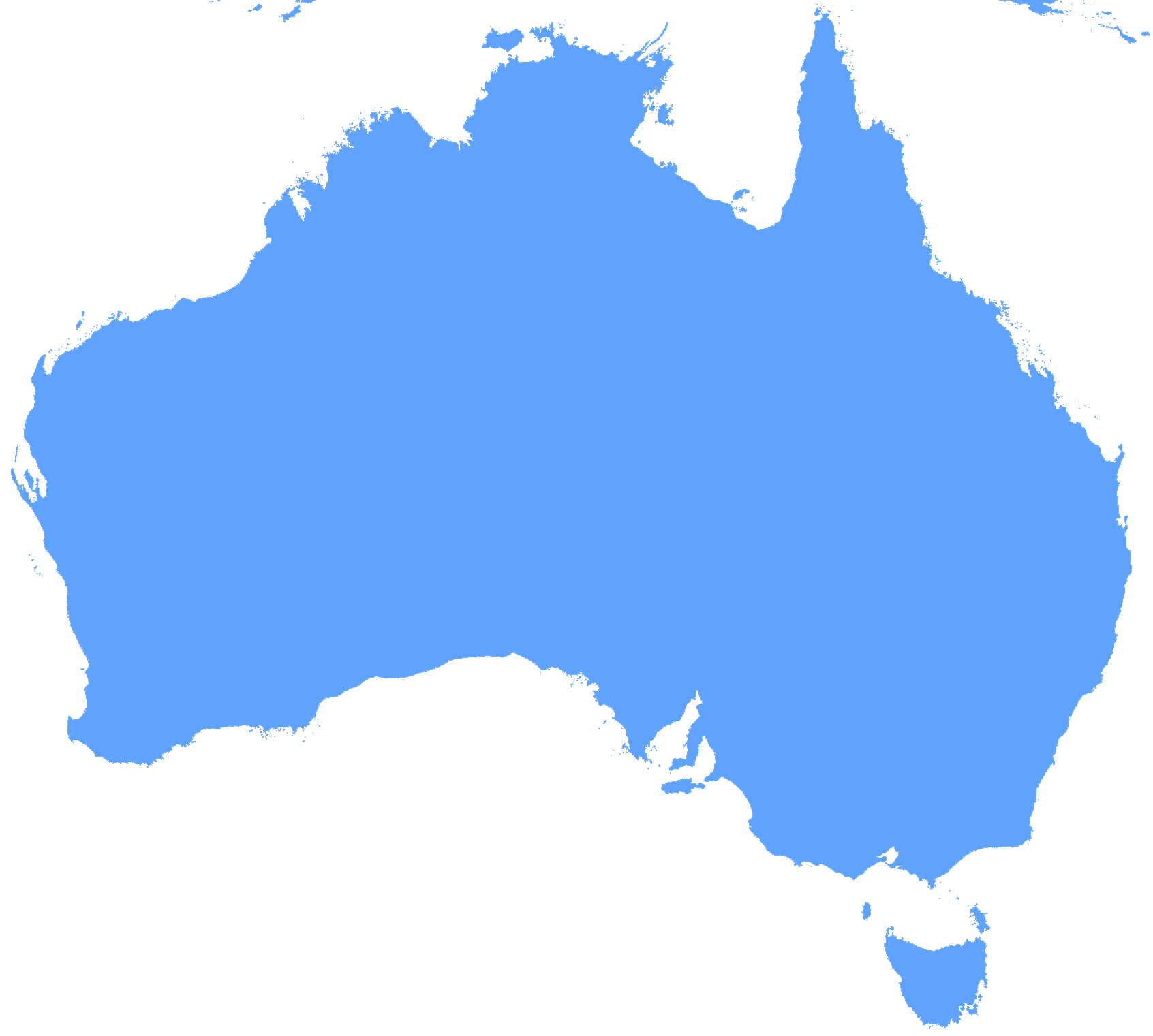 Australia clipart map