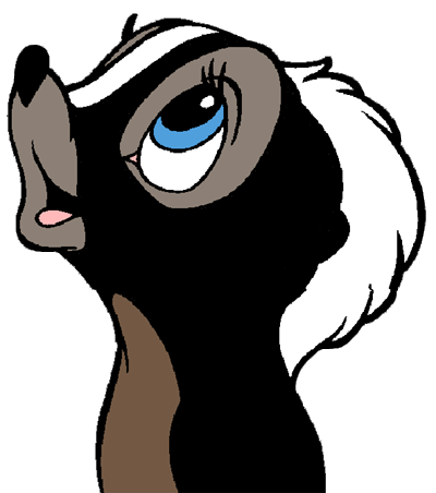 Bambi's Flower the Skunk Clip Art Images | Disney Clip Art Galore