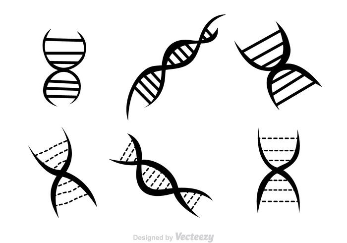 Double Helix Black Icons - Download Free Vector Art, Stock ...