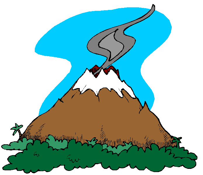 Volcano Clipart