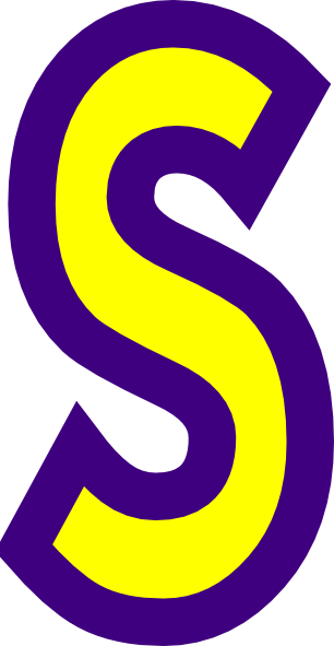 Clip art letter s
