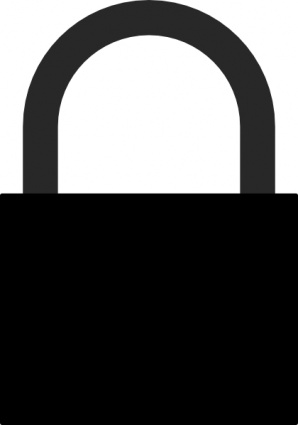 Symbol Silhouette Signs Symbols Padlock Security Lock Secure ...
