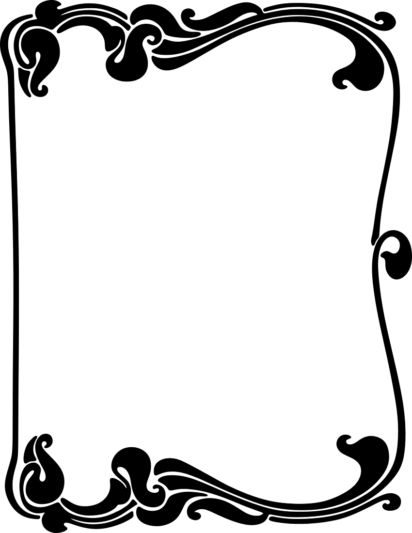 Public Domain Borders Clipart